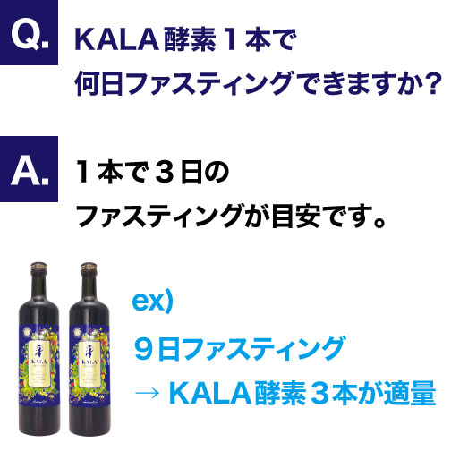 カラ酵素　KALA ファスティング　2本セット